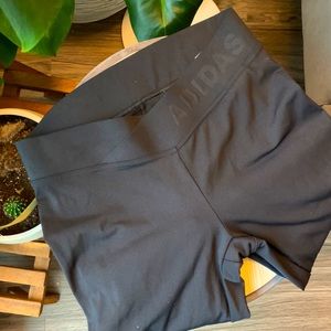 Adidas Black Techfit Leggings with Compression